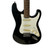 Used Memphis STRAT S Type Electric Guitar Black 6-String 40009-S000306765 View 2
