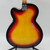 Used Vox TYPHOON Vintage Semi-Hollow Electric Guitar Sunburst 6-String 40081-S000111628 View 4