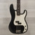 Used Fender Standard Precision Bass Guitar Black 40015-S000328492 View 1