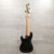 Used Fender Standard Precision Bass Guitar Black 40015-S000328492 View 9