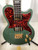 Used D'Angelico EXCEL BASS 2017 Bass Guitar Green 4-String 40107-S000153150 View 2