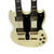 Used Agile DOUBLE NECK 12/6 Electric Guitar White Other 40009-S000306851 View 3