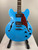 Used GROTE SEMI HOLLOW Semi-Hollow Electric Guitar Blue 6-String 41129-S000010204 View 4