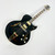 Used BL Jazz Archtop Semi-Hollow Electric Guitar Black 6-String 41103-S000056280 View 2