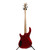 Used Dean EDGE 9 Bass Guitar Red 4-String View 6