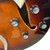 Used Hagstrom HJ800 W/HARDCASE Semi-Hollow Electric Guitar Cherry Sunburst 6-String 40009-S000307053 View 3