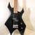 Used BC Rich BRONZE WARLOCK BASS Bass Guitar Black 4-String 41108-S000062136 View 1