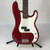 Used Squier AFFINITY P BASS P Type Bass Guitar Red 4-String 41110-S000069994 View 1