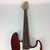 Used Squier AFFINITY P BASS P Type Bass Guitar Red 4-String 41110-S000069994 View 4