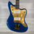 Used Squier 40th Anniversary Jazzmaster Gold Edition - Lake Placid Blue 40112-S000178685 View 1