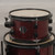 Used Ludwig Questlove Pocket Drum Shells And Hardware Red 40015-S000328802 View 5