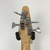 Used EXCALIBUR 4-STRING BASS Modern Metal Bass Guitar Silver/Gray 4-String 41124-S000205187 View 6