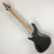 Used EXCALIBUR 4-STRING BASS Modern Metal Bass Guitar Silver/Gray 4-String 41124-S000205187 View 7