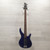 Used Yamaha TRBX174 Bass Guitar Blue 40015-S000328838 View 4