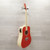 Used Esteban Eldorado Laminate Top Acoustic Guitar Red As Is 40015-S000328852 View 6