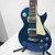 Used Gibson 2015 LES PAUL 100 STANDARD PREMIUM QUILT LP Type Electric Guitar Blue 6-String 40042-S000259696 View 7