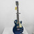 Used Gibson 2015 LES PAUL 100 STANDARD PREMIUM QUILT LP Type Electric Guitar Blue 6-String 40042-S000259696 View 2