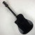 Used Fender CD-60SCE DREAD/BLK Laminate Top Acoustic Guitar Black 41124-S000205270 View 8