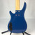 Used Rogue SX100B P Type Bass Guitar Blue 4-String 41110-S000070050 View 4