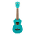 New Makala Mako Blue Soprano Shark Ukulele 41117-GU1MKSSBLU2006 View 1