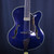 Used Eastman AR810CE ARCHTOP 2008 Semi-Hollow Electric Guitar Blue 6-String 40123-S000131265 View 1
