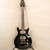 Used Hamer DOUBLE CUT HH Electric Guitar Black 6-String 41108-S000062278 View 8