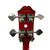 Used Epiphone EBO Bass Guitar Red 4-String 40083-S000153247 View 6