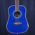 Used Oscar Schmidt OG1 3/4 ACOUSTIC GUITAR Laminate Top Acoustic Guitar Blue 41140-S000131451 View 1