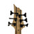 Used LTD B-206SM Bass Guitar Natural 6-String 41120-S000034413 View 6