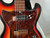 Used Global DOUBLE CUT ELECTRIC Vintage Double Cutaway Electric Guitar Sunburst 6-String 40012-S000304765 View 5