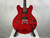 Used Oscar Schmidt OE30 DELTA KING Semi-Hollow Electric Guitar Red 6-String 40012-S000304837 View 2