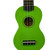 Used Eddy Finn EF-GN Ukulele Green 40009-S000307691 View 2