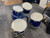 Used Yamaha BEECH CUSTOM ABSOLUTE SHELL KIT Vintage Drum Shell Kit Blue 41129-S000011383 View 7