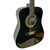 Used STELLA HARMONY ST250BK Solid Top Acoustic Guitar Black 40009-S000307802 View 5