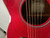 Used Yamaha FS-TA TRANSACOUSTIC Solid Top Acoustic Guitar Red 40012-S000305237 View 7