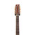 Used LTD TL-12 Laminate Top Acoustic Guitar Black View 2