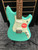 Used Fender PLAYER DUO SONIC Offset Double Cutaway Electric Guitar Green 6-String 41123-S000110313 View 1