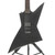 Used LTD EX-BLACK METAL Pointy Electric Guitar Black 6-String View 1