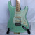 Used Fender LTD PLAYER STRAT S Type Electric Guitar Green 6-String 41128-S000107833 View 1