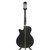 Used Ibanez AEG10NE Laminate Top Acoustic Guitar Black View 6