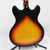 Used Peavey JF-1 Hollowbody Semi-Hollow Electric Guitar Sunburst 40042-S000261383 View 14