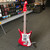 Used Teisco ET-460 Vintage Offset Dbl Cutaway Guitar Red 6-String 41125-S000039959 View 2