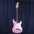 Used Squier BULLET STRAT SIGNED S Type Electric Guitar Pink 6-String 40123-S000132218 View 3
