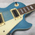 Used Epiphone Les Paul Traditional Pro IV With Neck Repair Electric Guitar Blue 40051-S000116255 View 6
