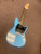 Used Squier MUSTANG HH Double Cut Electric Guitar Blue 6-String 41137-S000105961 View 1