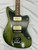 Used Fender JAZZMASTER THURSTON MOORE Offset Double Cutaway Electric Guitar Green 6-String 41131-S000010612 View 2