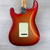 Used Fender American Deluxe HSS Stratocaster 2010 Cherry Sunburst w/OHSC 41124-S000206774 View 8