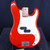 Used Squier BULLET PRECISION BASS BODY 1987 Vintage P Type Bass Guitar Red 4-String 41140-S000132607 View 1