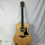 Used Taylor 114E Solid Top Acoustic Guitar Natural 41128-S000108371 View 9