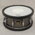 Used Gretsch 14x6.5 Hammered Black Steel Wood Hoop Snare Drum 40015-S000331129 View 1